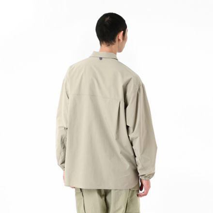 オーバーサイズドロングスリーブシャツ