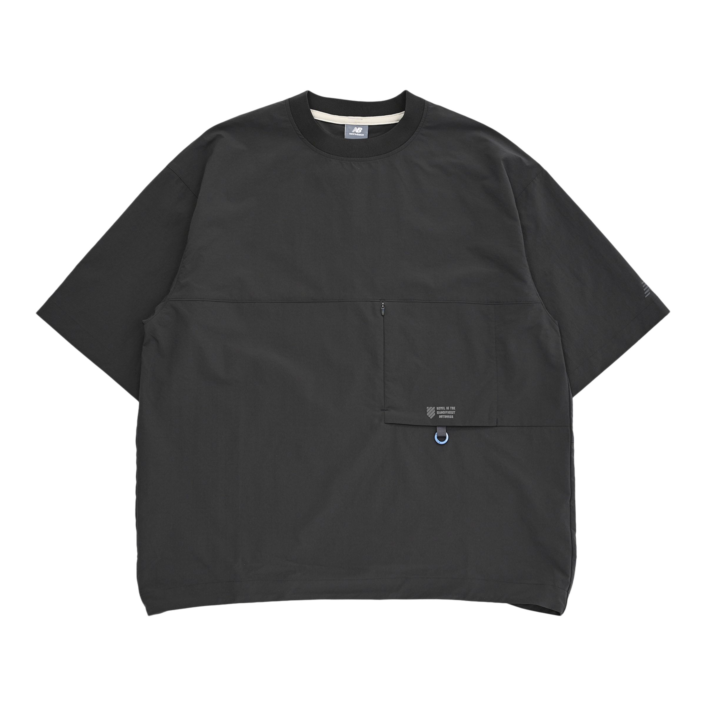 オーバーサイズドショートスリーブプルオーバー