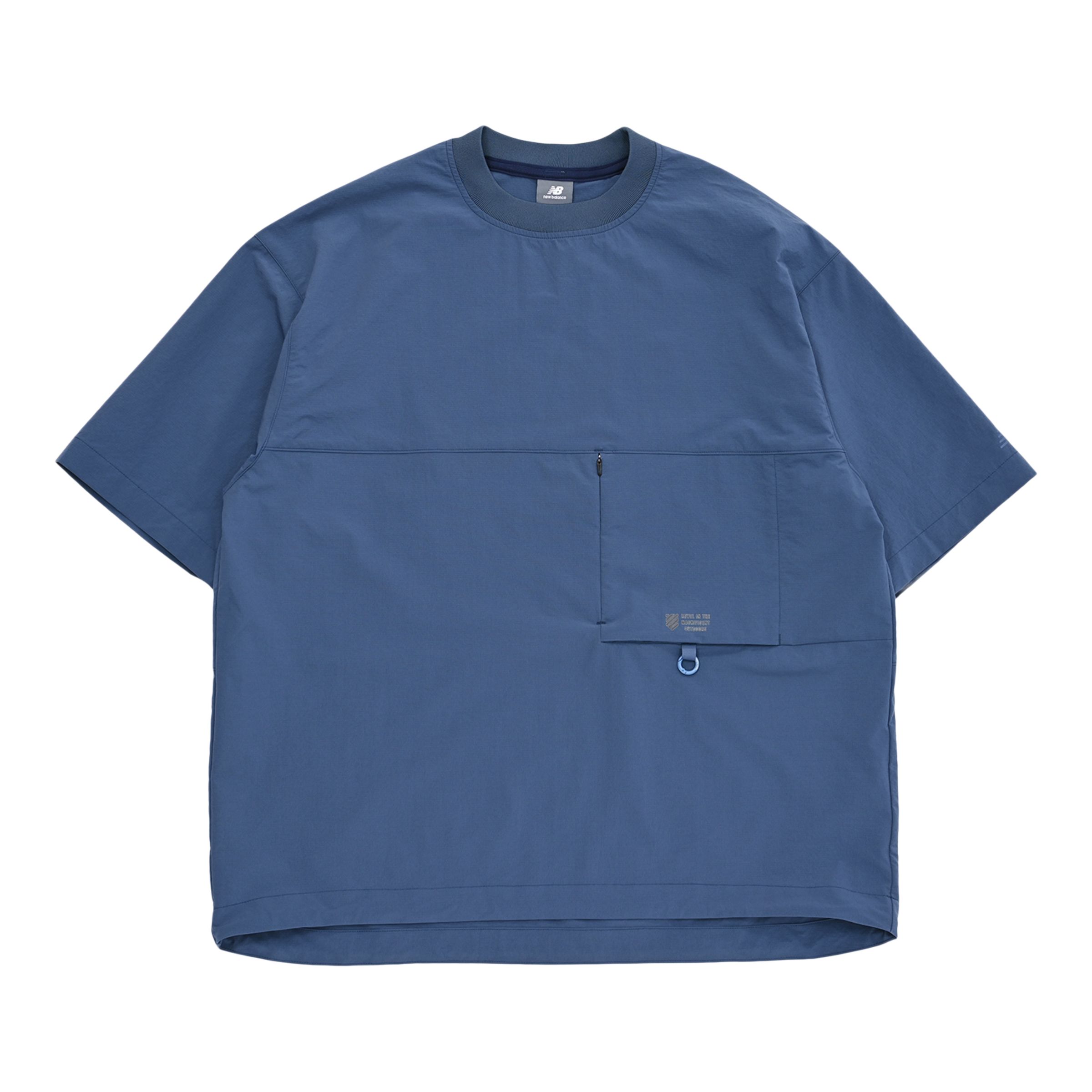 オーバーサイズドショートスリーブプルオーバー