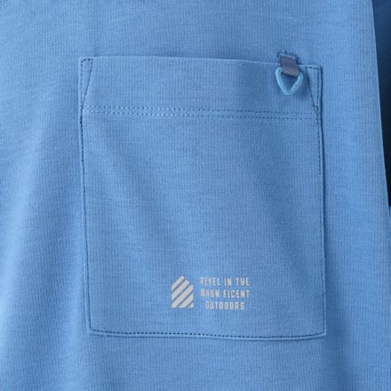 オーバーサイズドショートスリーブベースTシャツ, SEA STONE, AMT55078SET