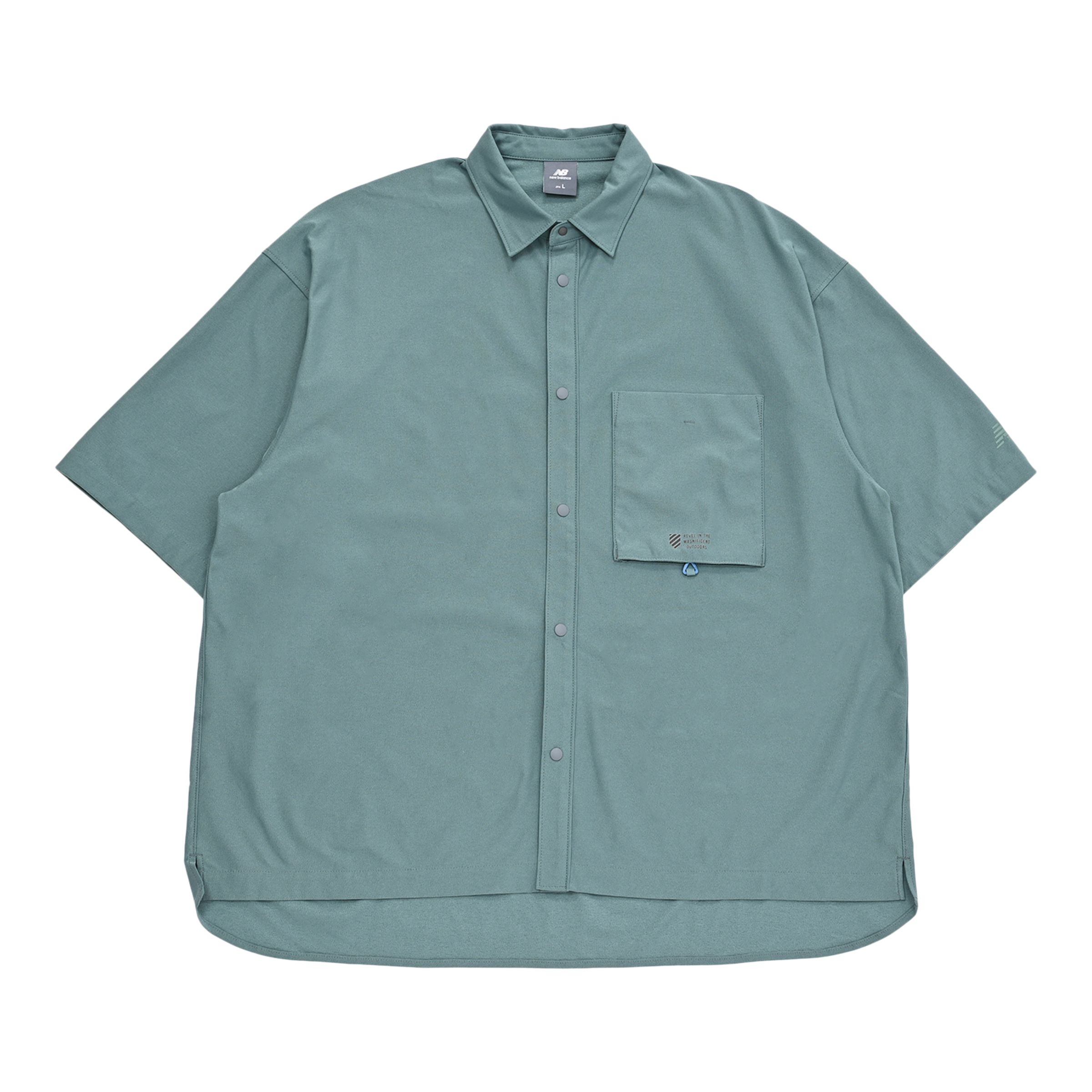 オーバーサイズドショートスリーブサンシールドシャツ