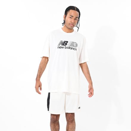 グラフィックショートスリーブTシャツ, SEA SALT, AMT55090SST