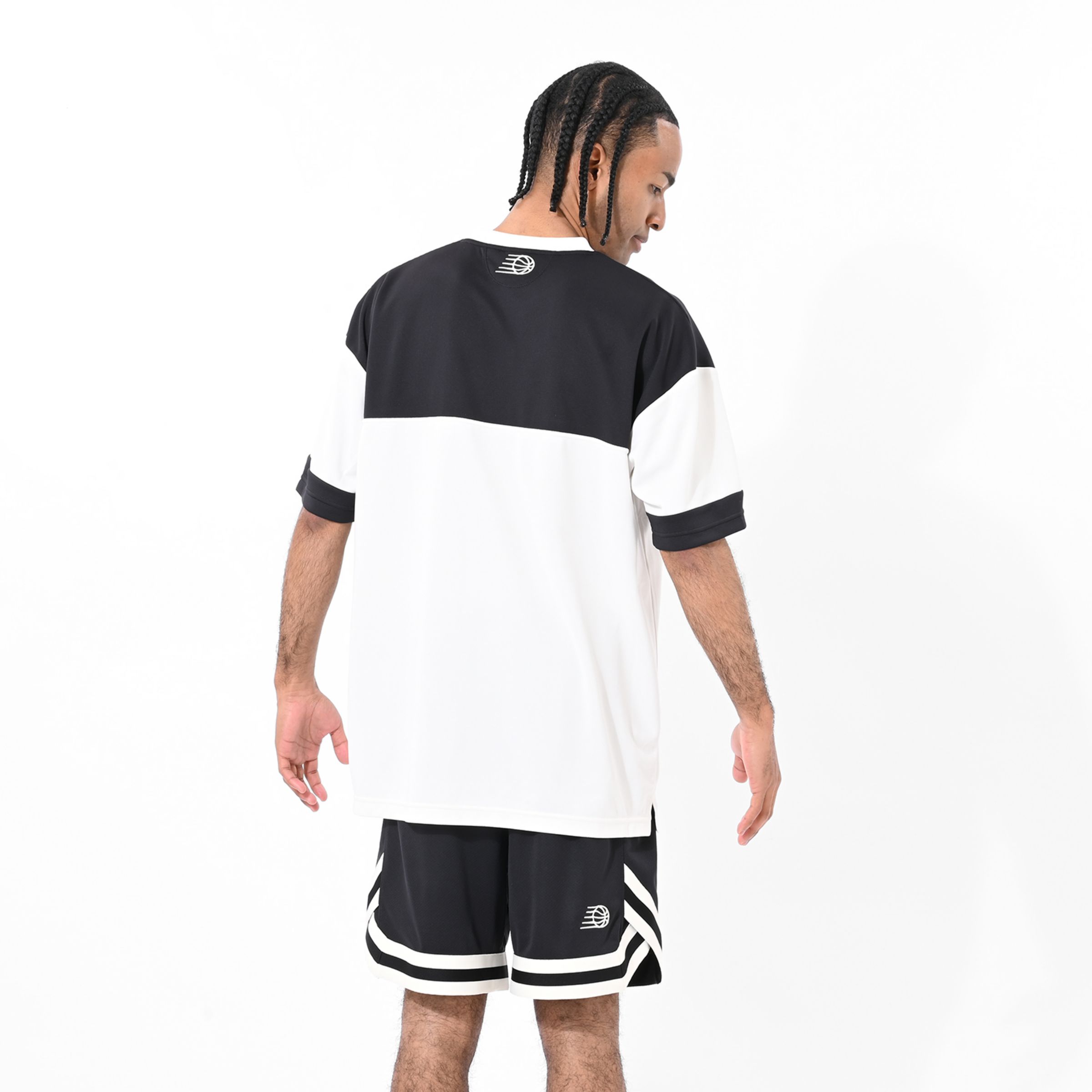 ブロック切り替えショートスリーブTシャツ