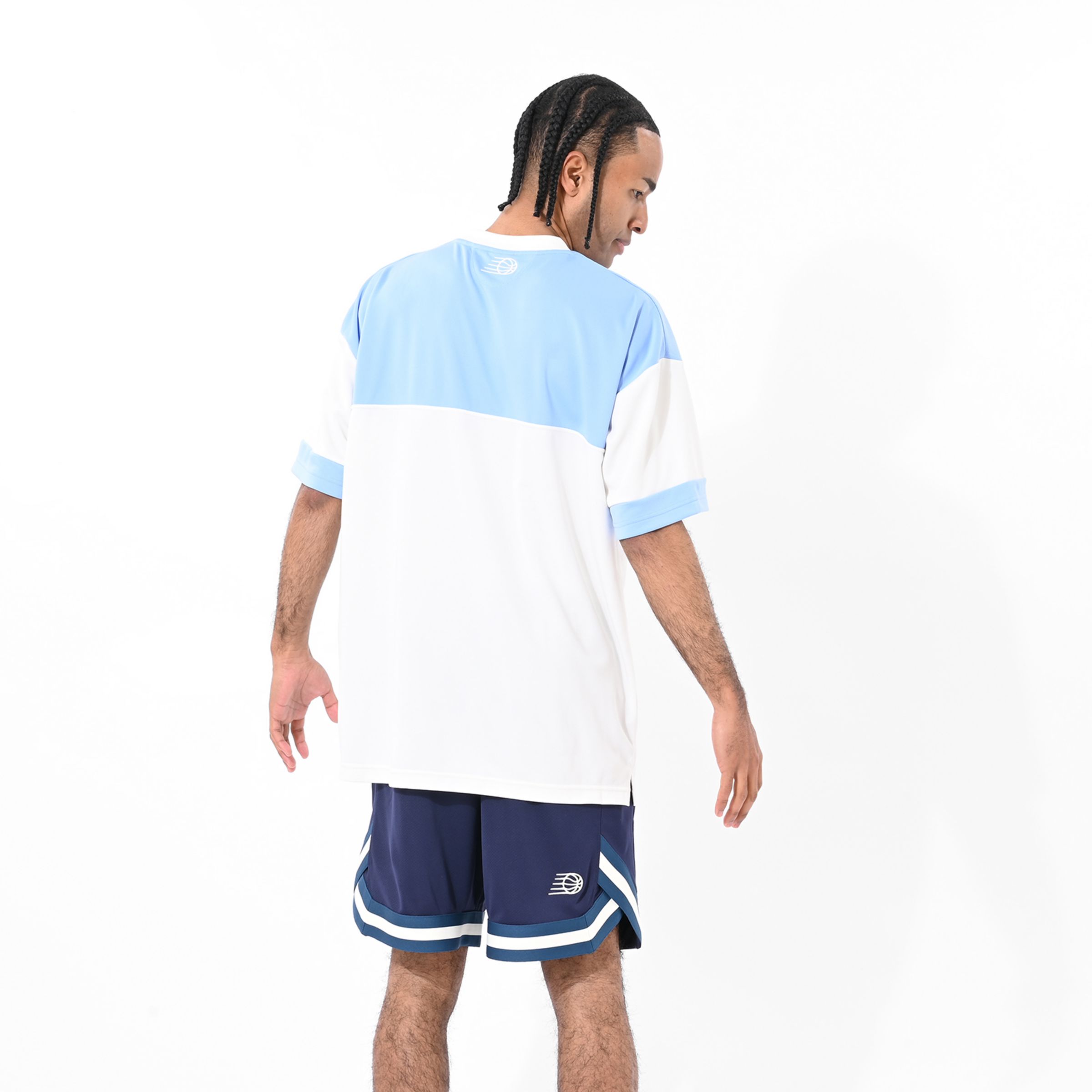 ブロック切り替えショートスリーブTシャツ