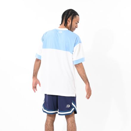 ブロック切り替えショートスリーブTシャツ