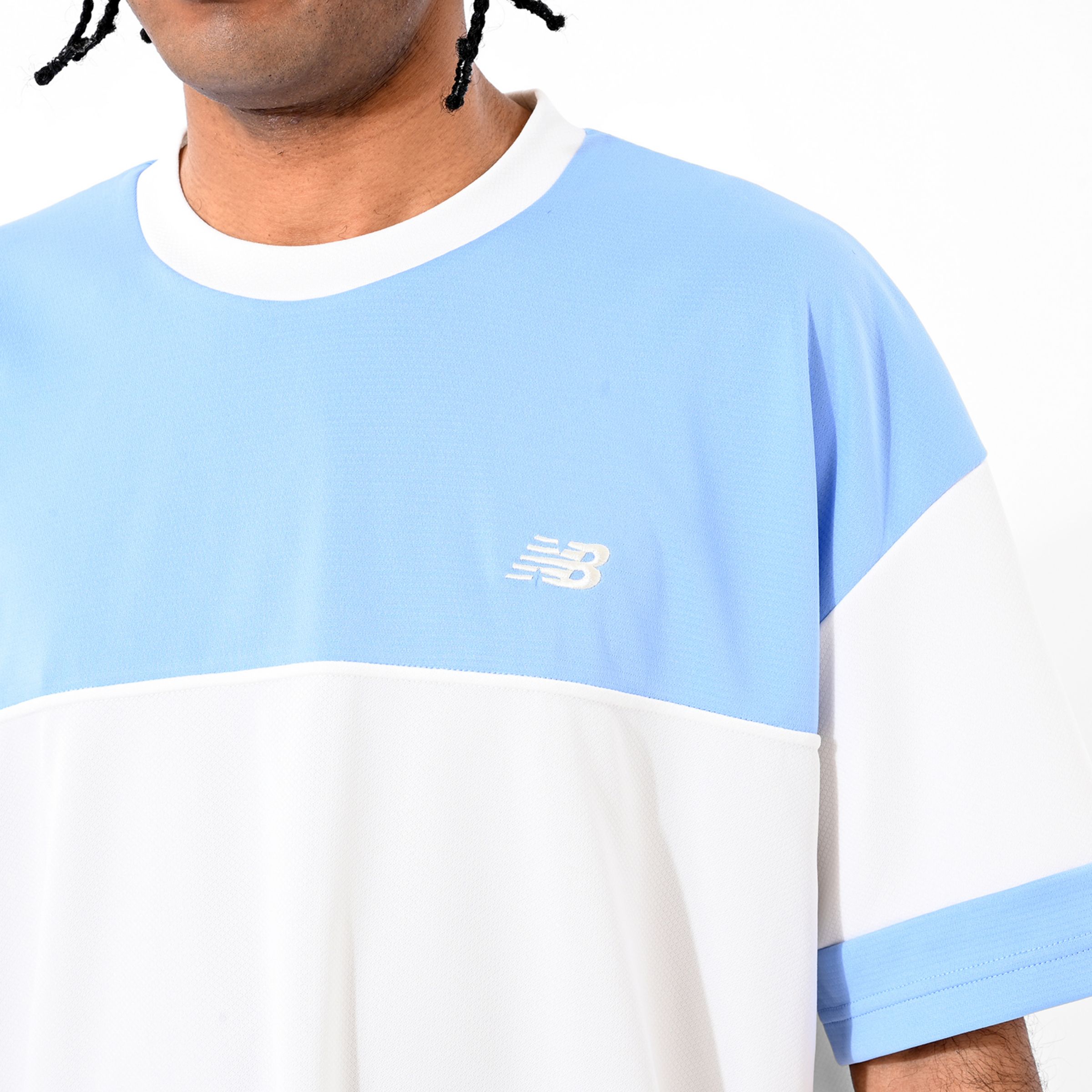 ブロック切り替えショートスリーブTシャツ