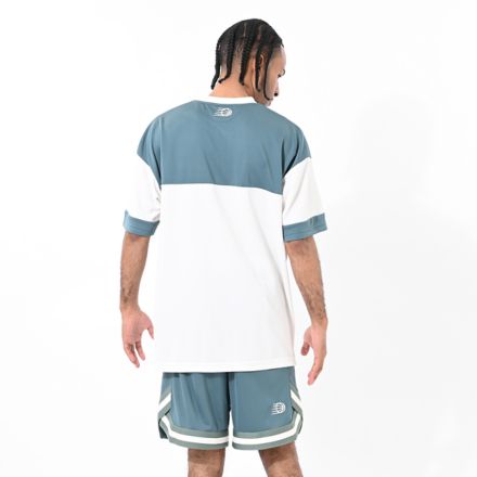 ブロック切り替えショートスリーブTシャツ