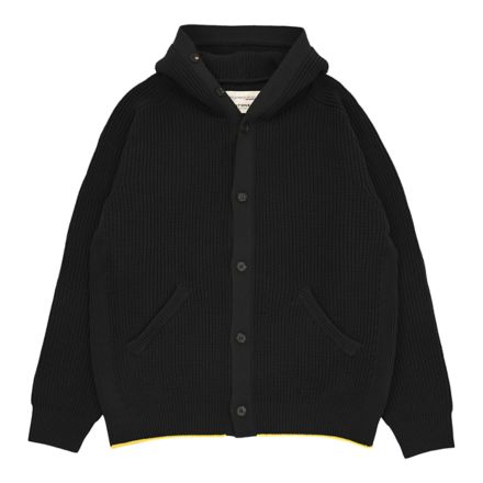 Tokyo Design Studio×Batoner ニット フーディ, BLACK CEMENT, AMT55130BLK