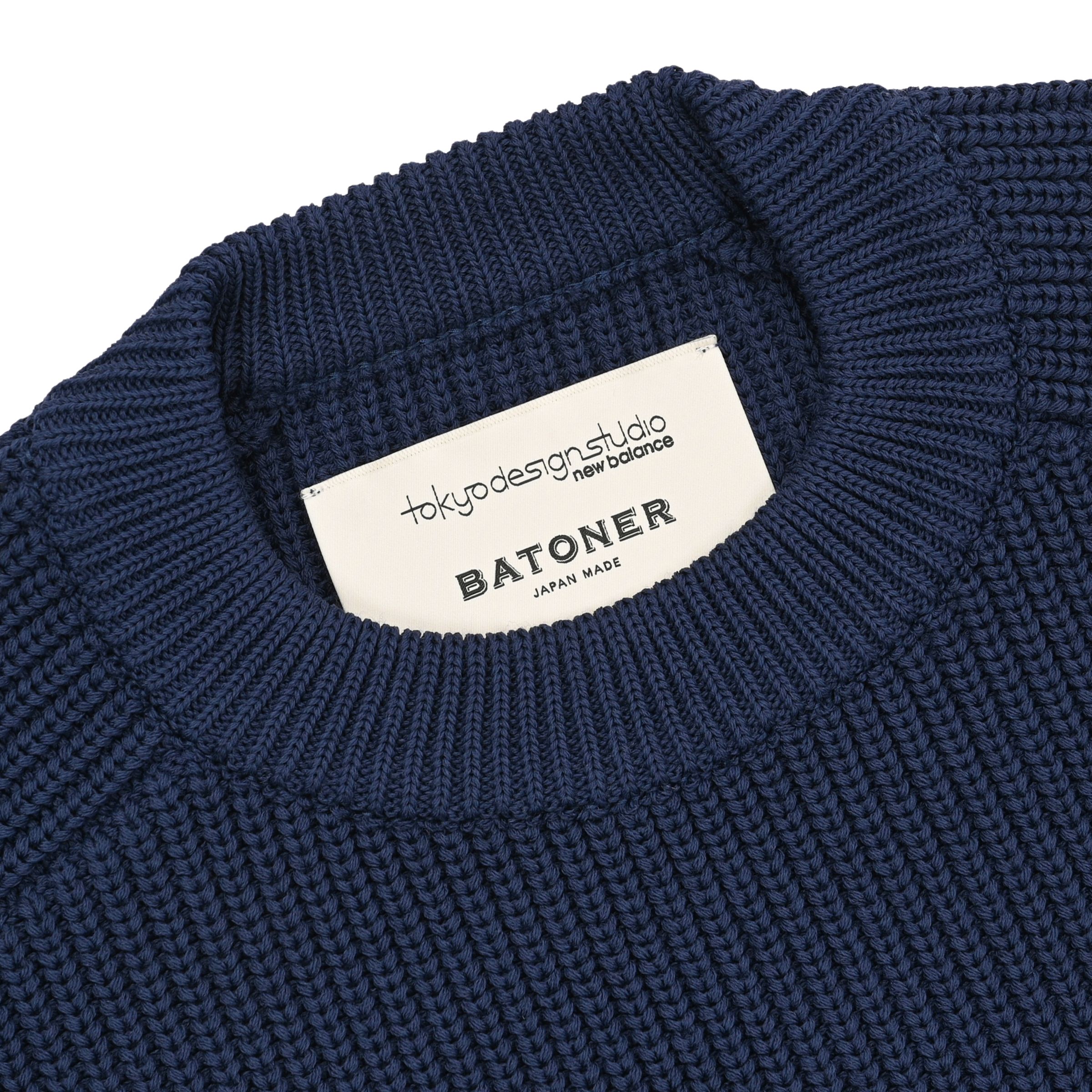 Tokyo Design Studio&times;Batoner ニット クルー