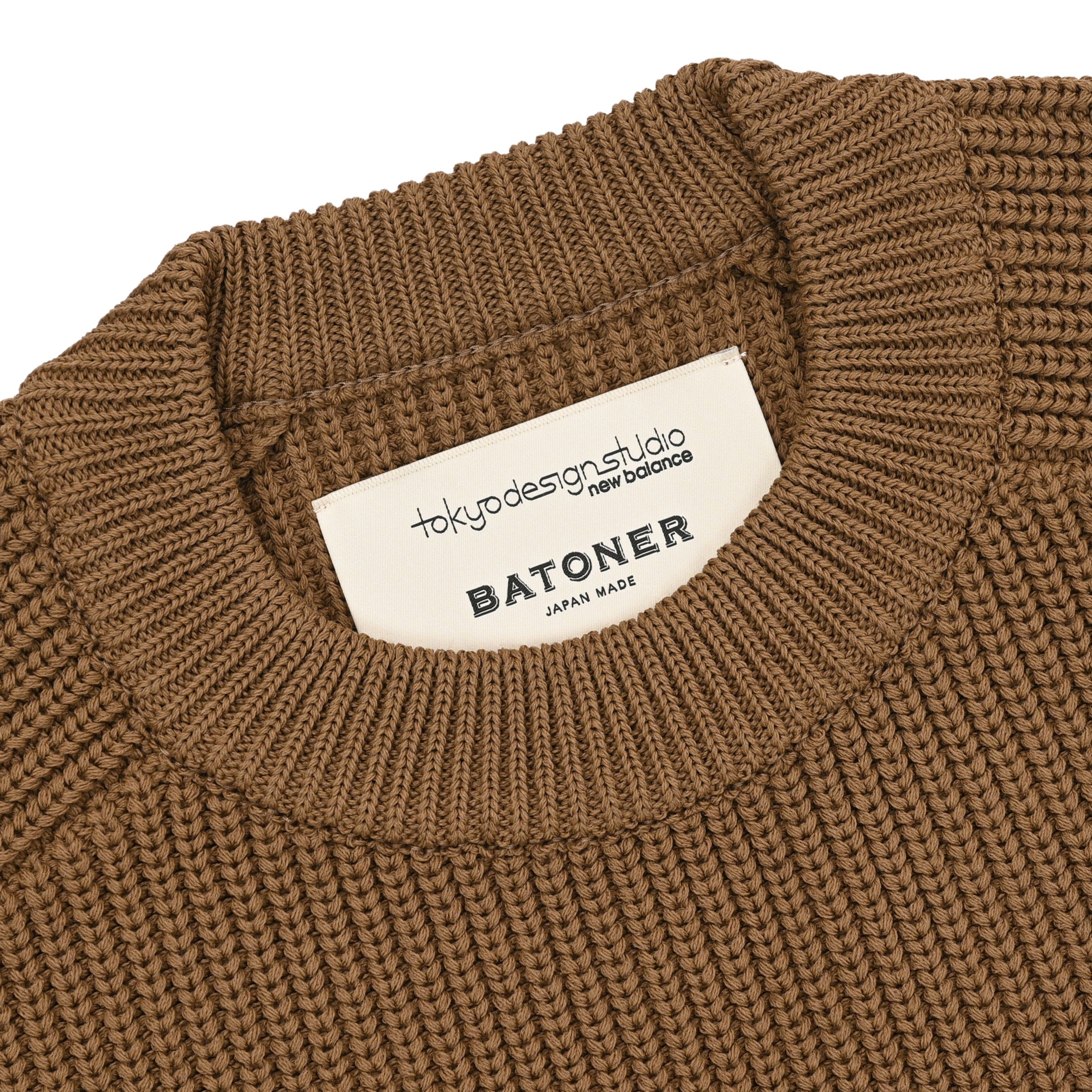 Tokyo Design Studio&times;Batoner ニット クルー