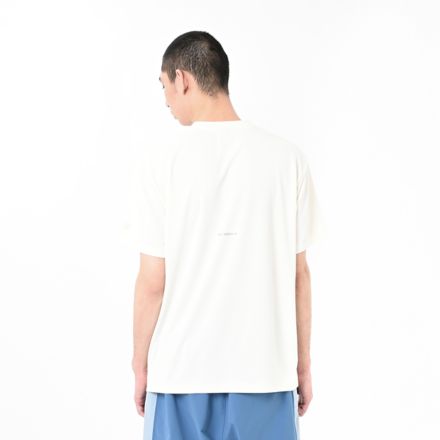 パフォーマンスファンクションTシャツ, SEA SALT, AMT55139SST