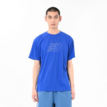 パフォーマンスファンクションTシャツ, TEAM ROYAL, AMT55139TRY