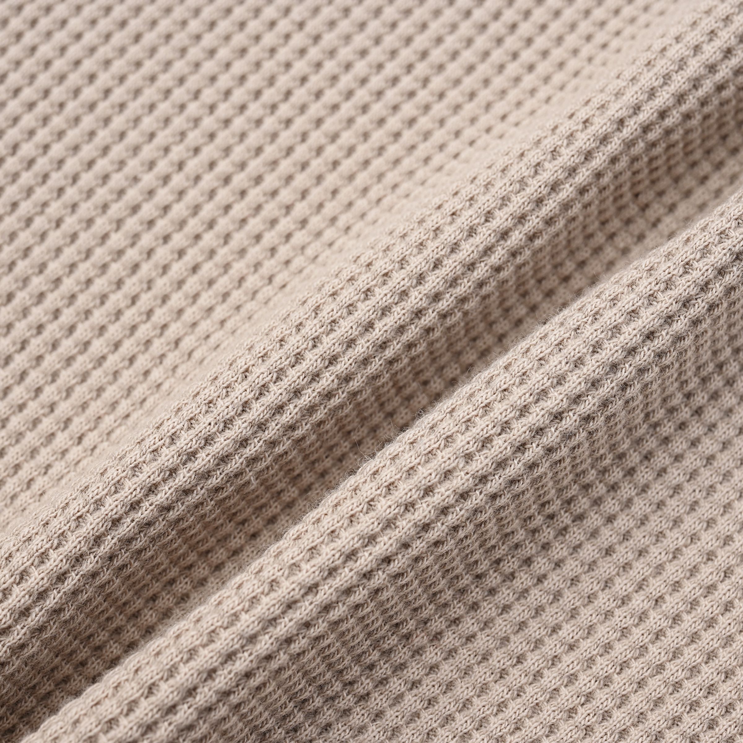 ワッフルロングスリーブTシャツ