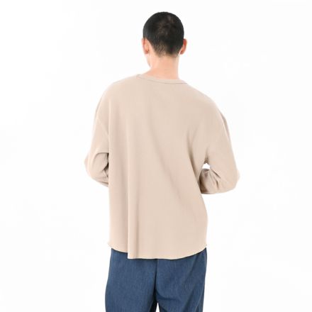 ワッフルロングスリーブTシャツ