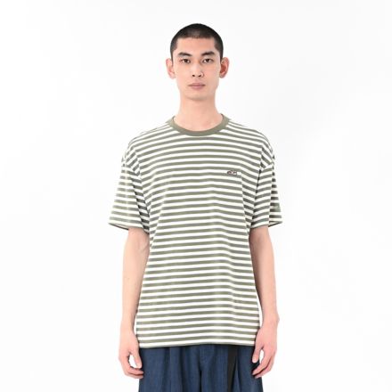 シューパッチショートスリーブTシャツ, DARK OLIVINE, AMT55158DEK