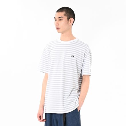 シューパッチショートスリーブTシャツ, WHITE, AMT55158WT