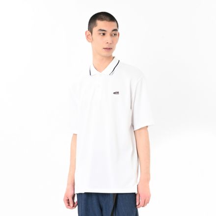 シューパッチポロ, WHITE, AMT55159WT