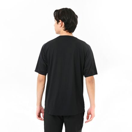 Black Out ジャガードメッシュニットショートスリーブTシャツ