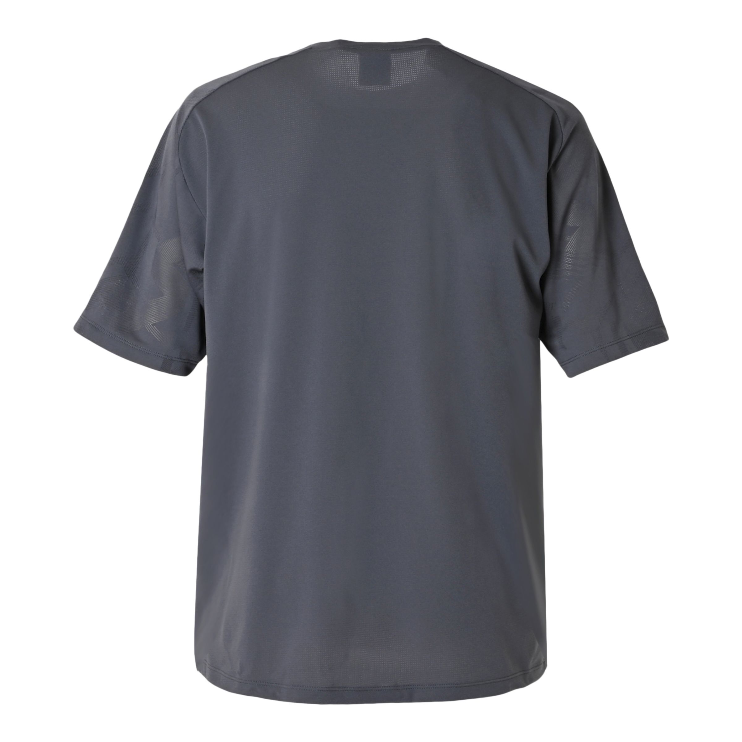 Black Out ジャガードメッシュニットショートスリーブTシャツ