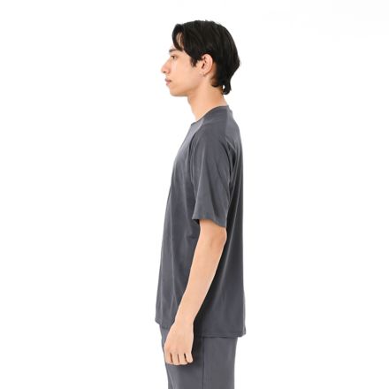 Black Out ジャガードメッシュニットショートスリーブTシャツ