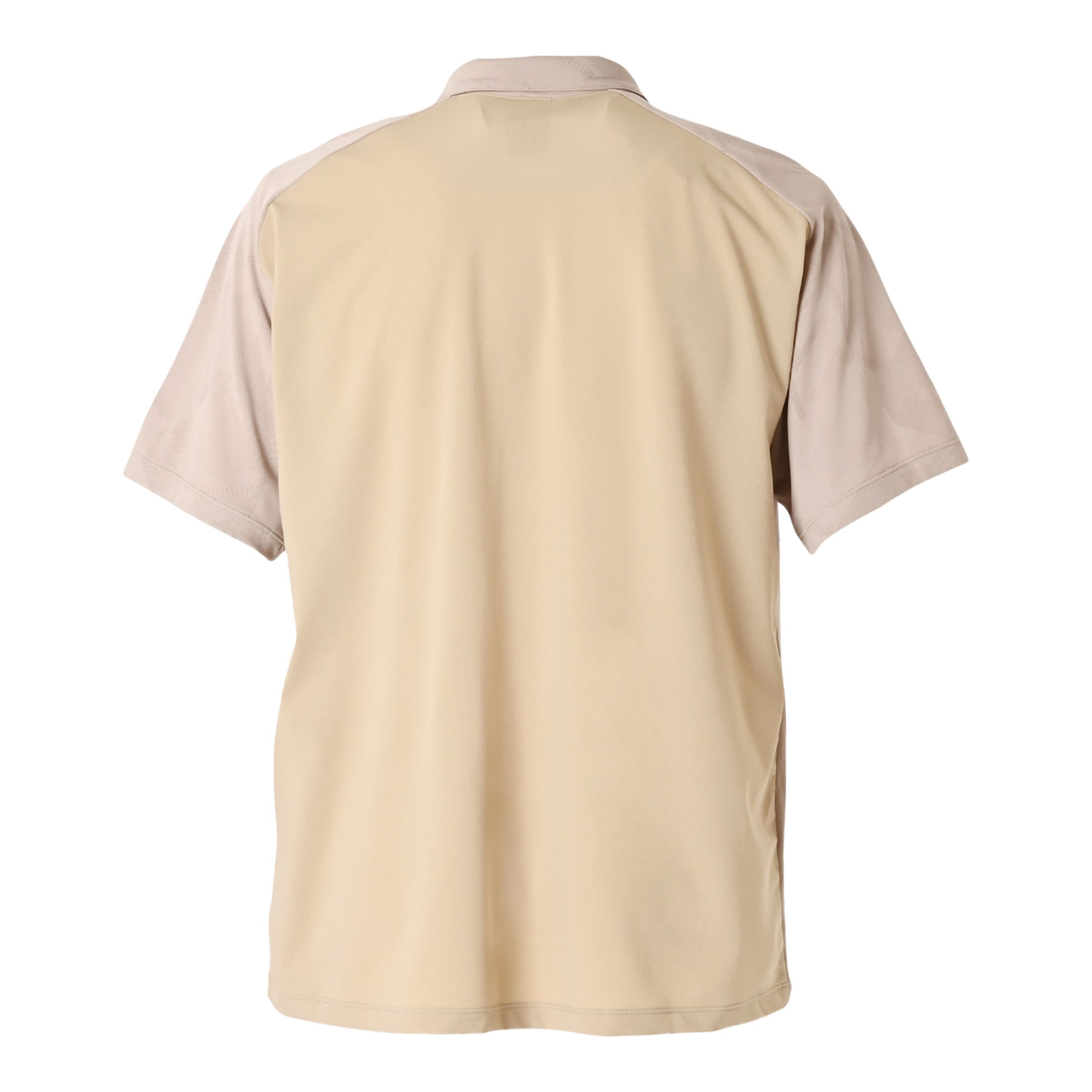 Black Out ジャガードメッシュニットポロシャツ