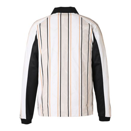 Black Out グラフィック ポロロングスリーブシャツ