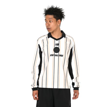 Graphic Polo Long Sleeve T-Shirt, BLACK, AMT55252SST