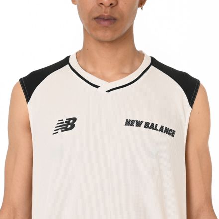 Black Out ポリワッフルノースリーブシャツ