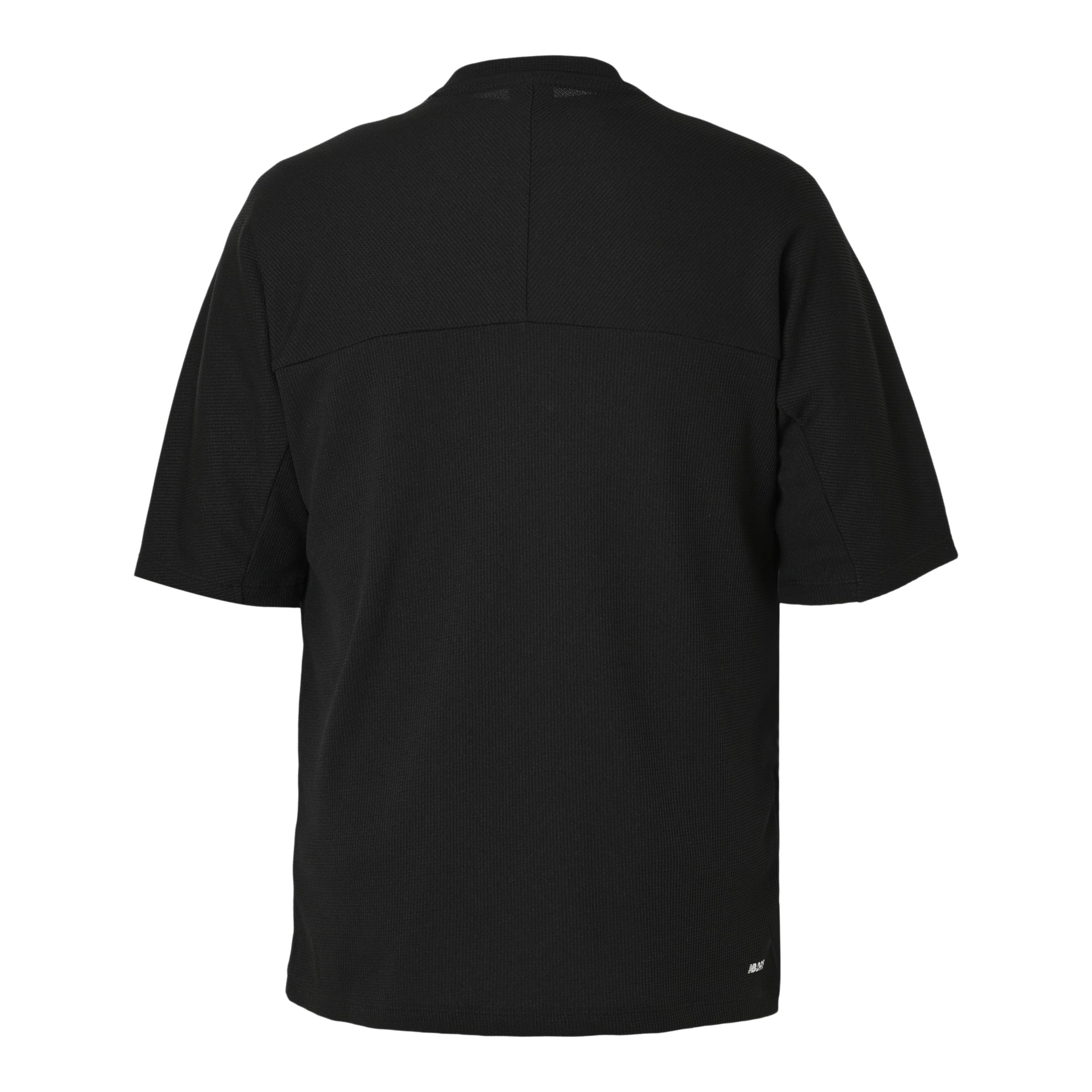 Black Out ポリワッフルショートスリーブシャツ