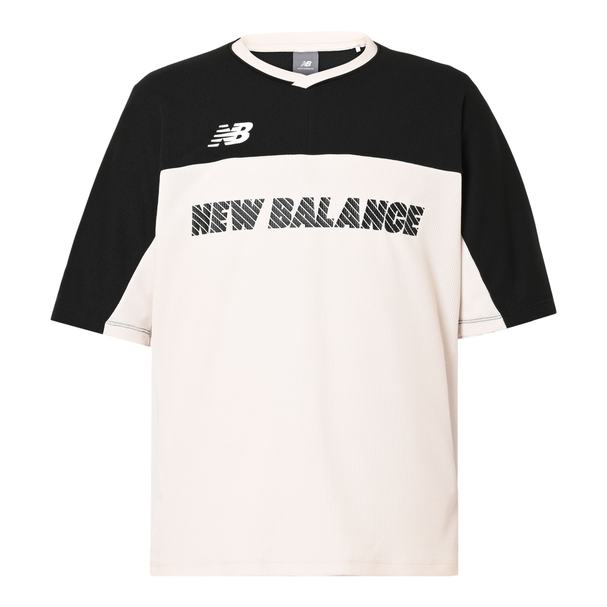 Black Out ポリワッフルショートスリーブシャツ