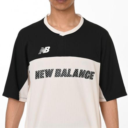 Black Out ポリワッフルショートスリーブシャツ