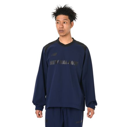 Black Out ストレッチウーブントップ, NB NAVY, AMT55263NNY