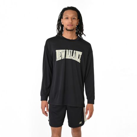 グラフィックロングスリーブシャツ