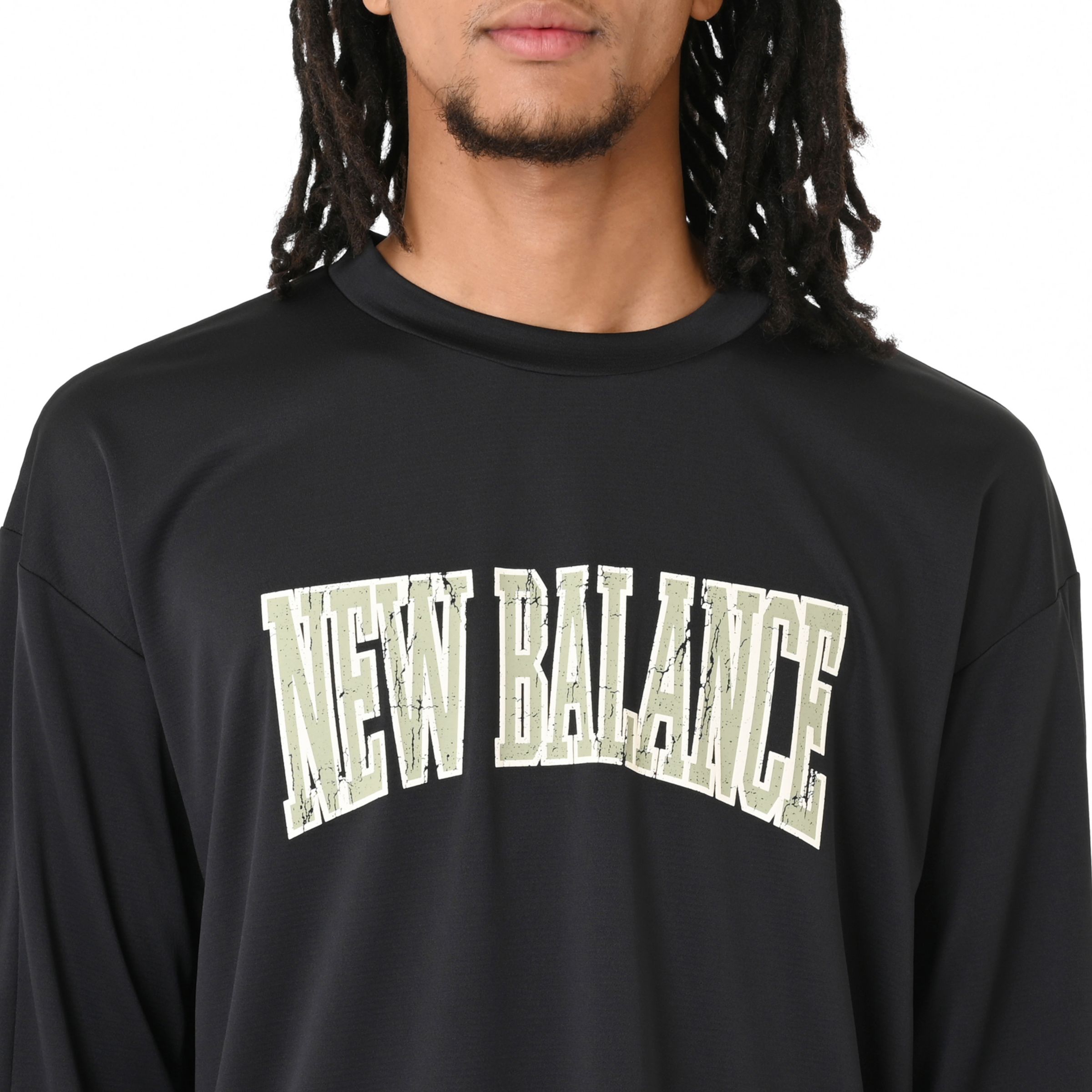 グラフィックロングスリーブシャツ