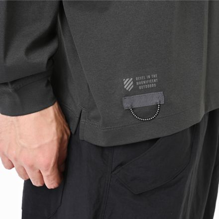 サンシールドTシャツ, BLACK CEMENT, AMT55647BLK