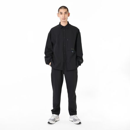 【人気完売品！】NB NEW BALANCE  セットアップ ブラック XL Woven Long Sleeve Shirt｜ニューバランス公式通販 | - New Balance