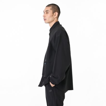 ウーブンロングスリーブシャツ