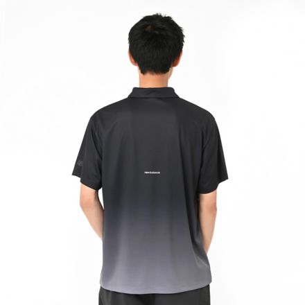 ファンクショナルポロシャツ, BLACK, AMT55671BK