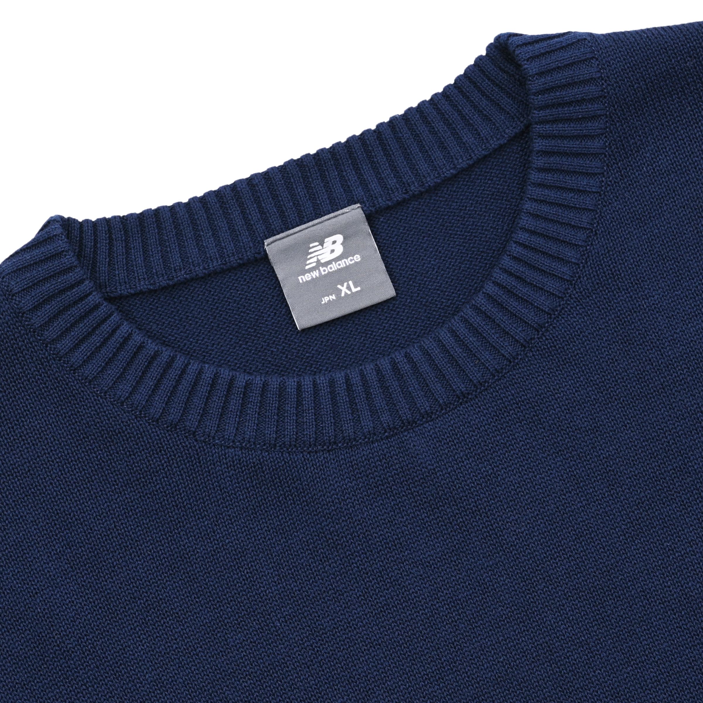 NB公式アウトレット】 ラインニットプルオーバー ｜ニューバランス公式