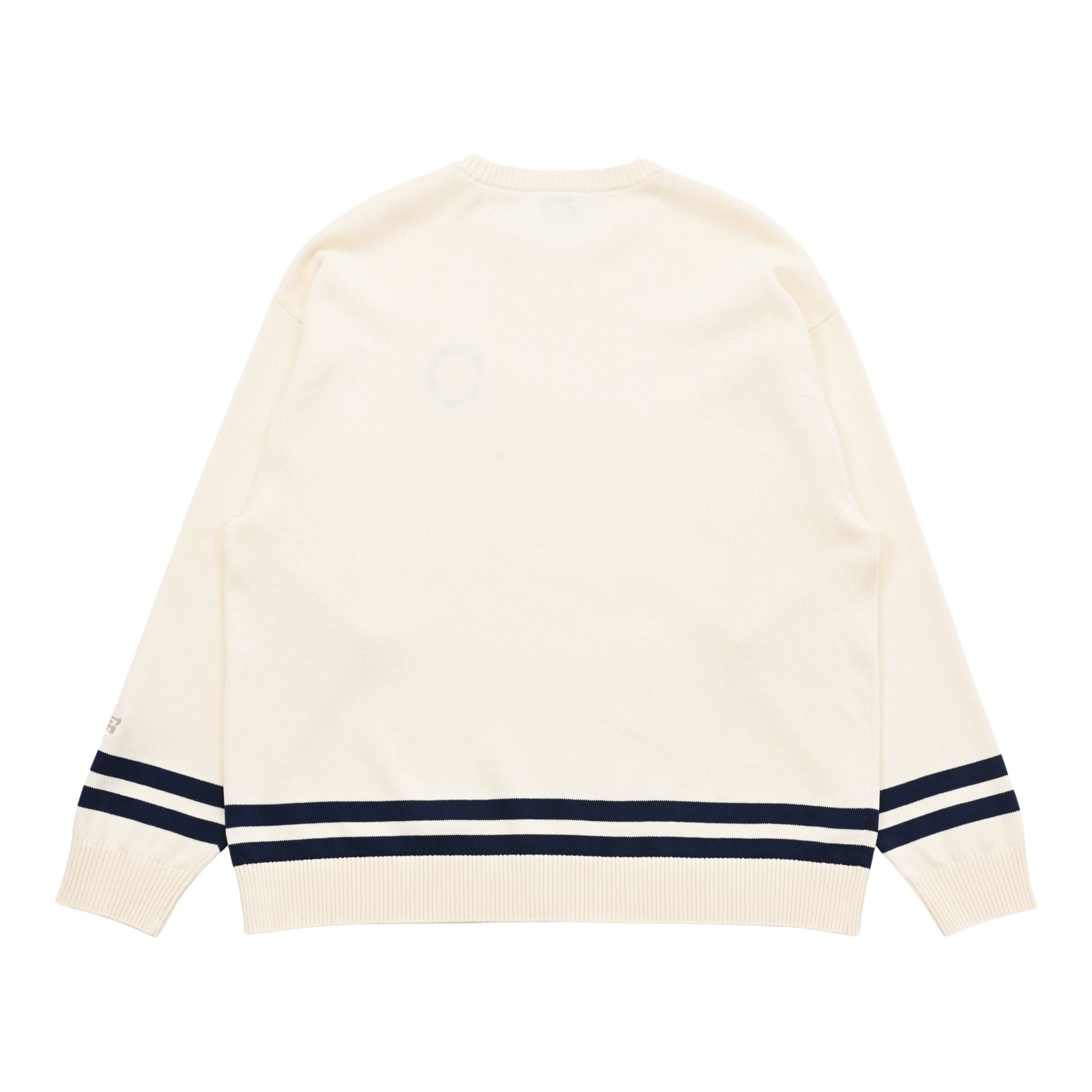 ラインニットプルオーバー