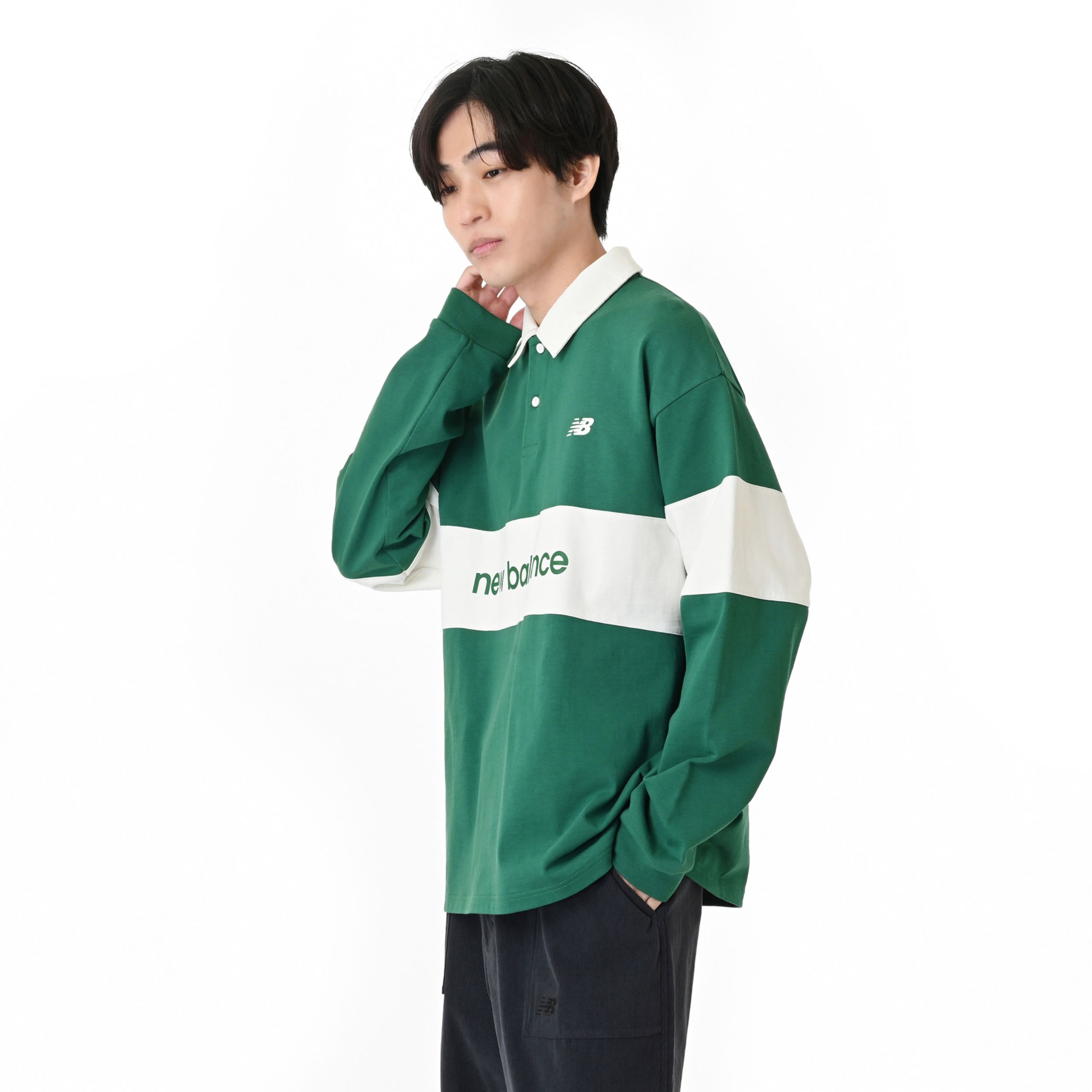 ロングスリーブポロシャツ