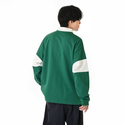 ロングスリーブポロシャツ, CLASSIC PINE, AMT55684ECS