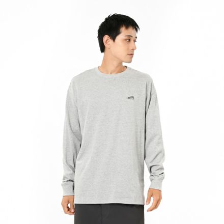 Shoe Patch Long Sleeve, ATHLETIC GREY HEATHER, AMT55691AGT