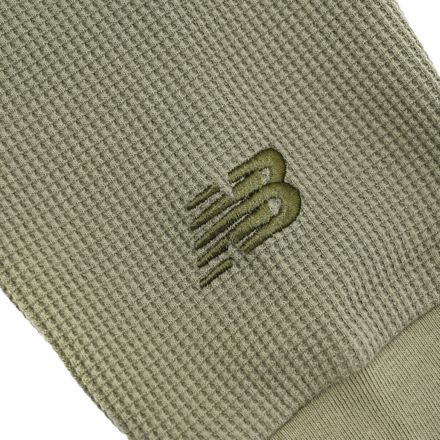 シューパッチワッフルロングスリーブ