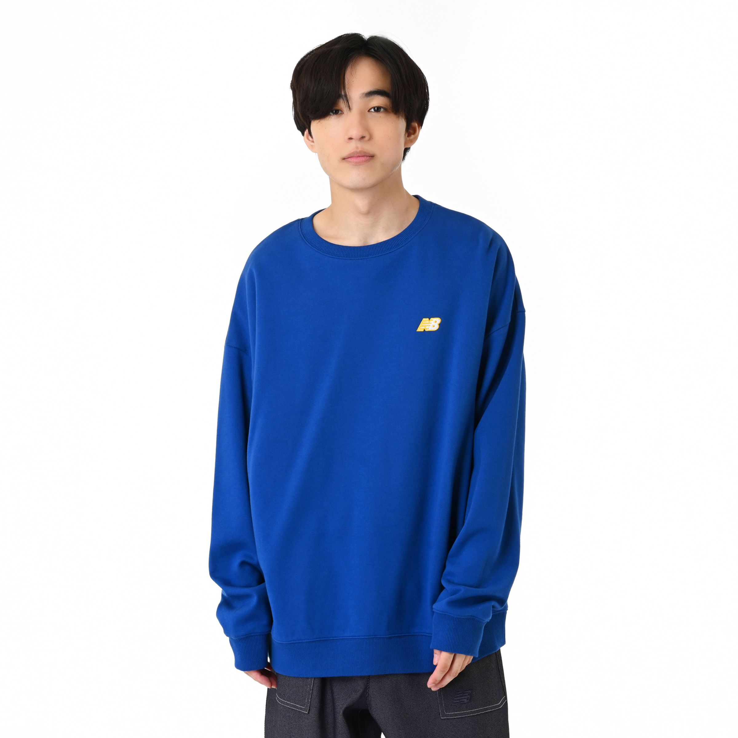 NB刺繍ダブルフェイスクルー