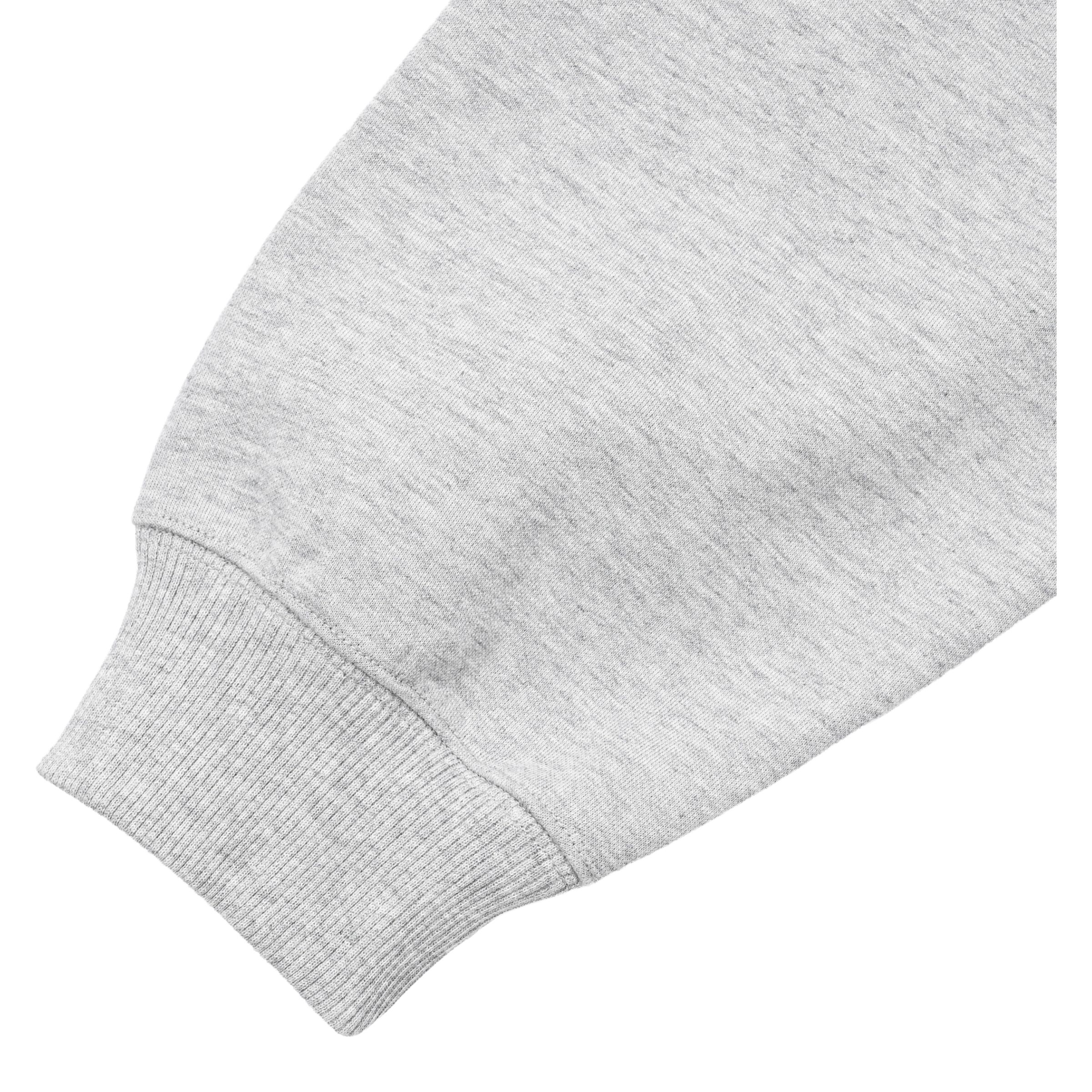 NB刺繍ダブルフェイスハーフジップ