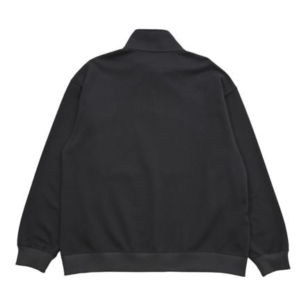 NB刺繍ダブルフェイスハーフジップ