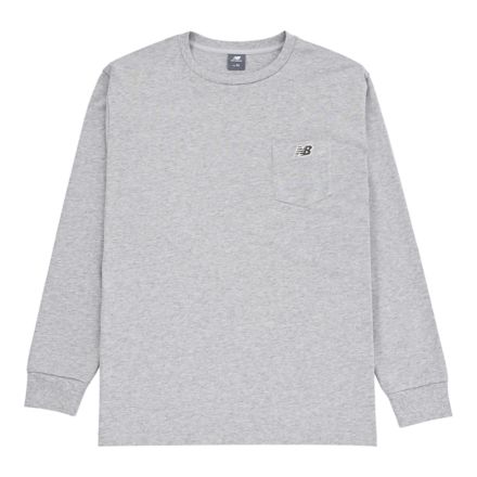 NB刺繍ポケットロングスリーブTシャツ