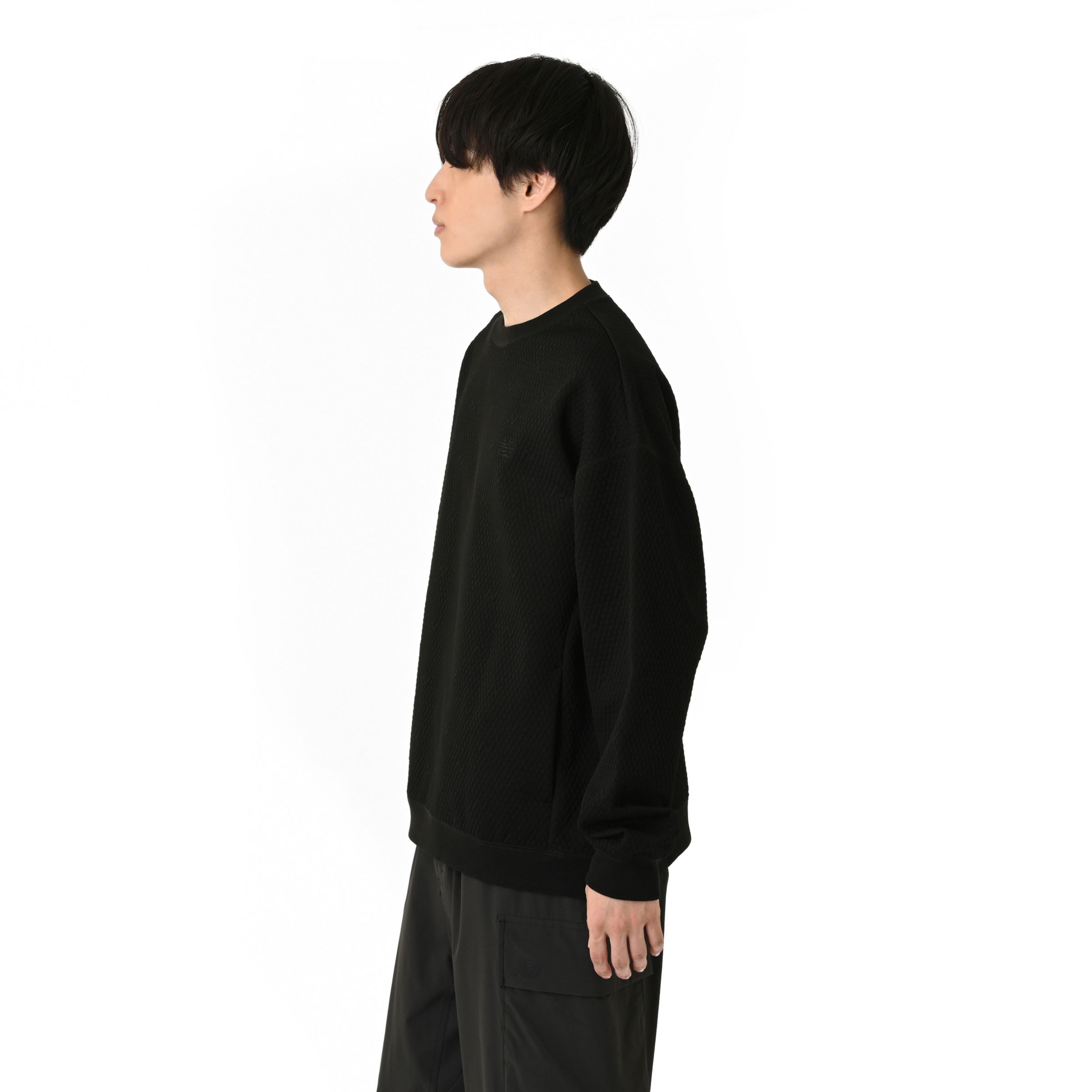 キルトジャガードクルー