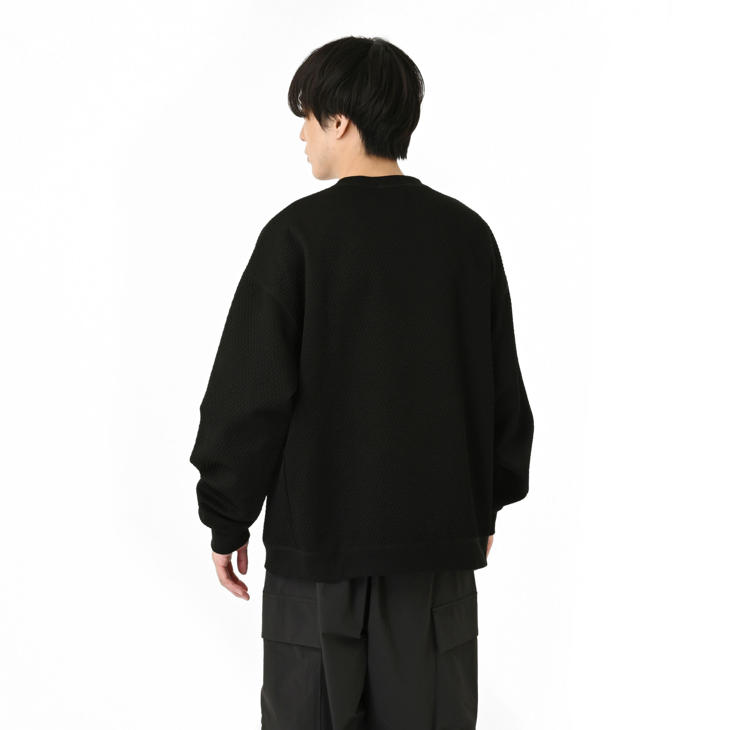 キルトジャガードクルー